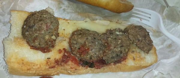 Um, this is a meatball sub?