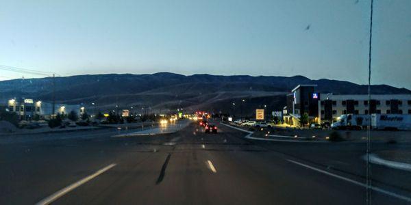 Twilight near Reno May 2020