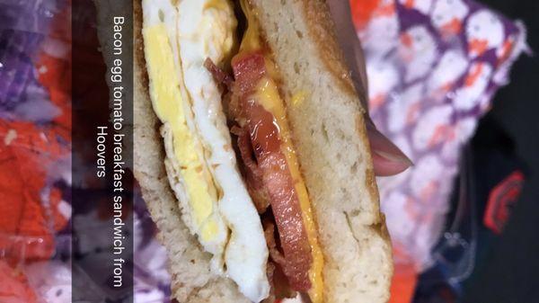 Breakfast sandwich 7.99