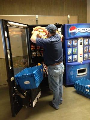 Restocking time, yum!