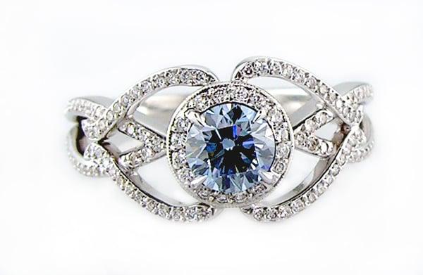 Bridget Durnell's Beautiful Design, Perfect with either a Diamond or Gemstone