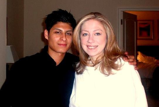 Chelsea Clinton After a Blowdry from Austin