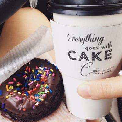 Coffee and doughnuts were delicious!