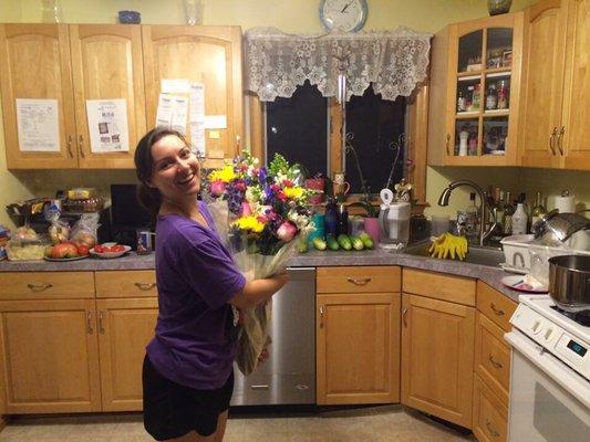 The bouquet my boyfriend had Greenway Florist & Gifts arrange for me when I returned from Japan! Thank you so much!