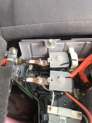 Battery control module left disconnected leading to the failure of our hybrid battery on our Prius shortly after purchasing.