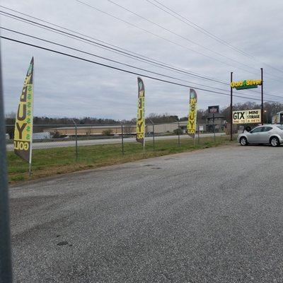 Parking lot of my Clarkesville, ga location