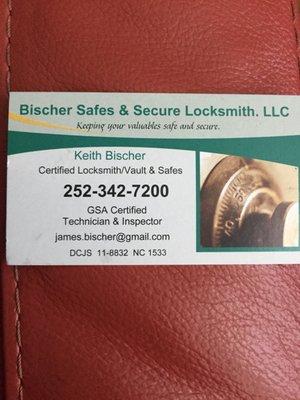 Bischer Safes & Secure Locksmith