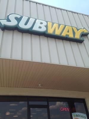 Subway sighn