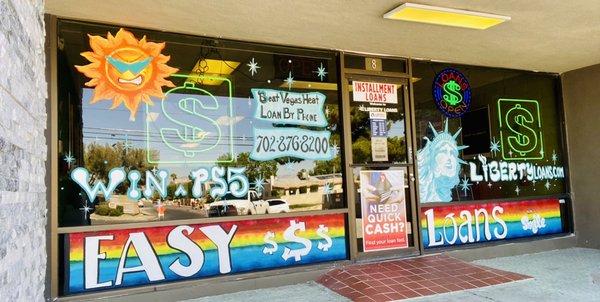 Loans with a Smile! New Management! Monthly Giveaways!