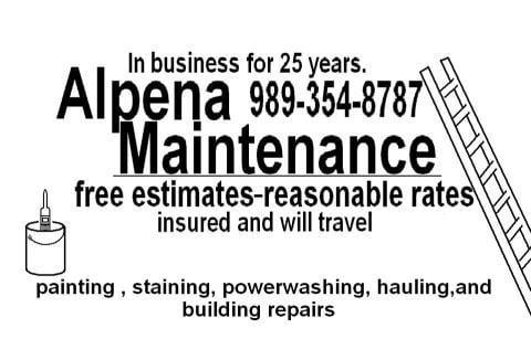 Alpena Maintenance Service
