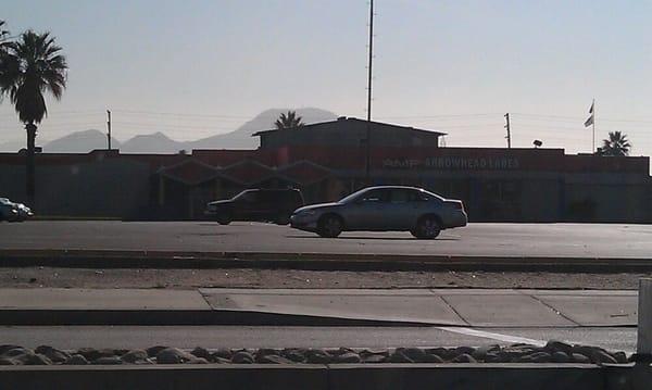 The front. It's alittle dark.