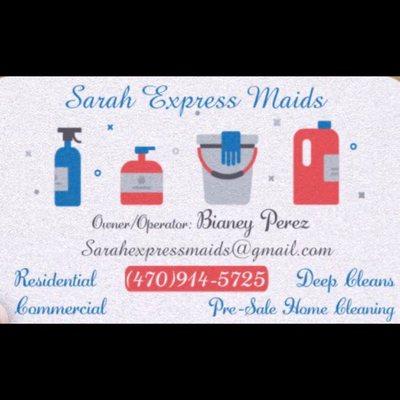 Sarah Express Maids
