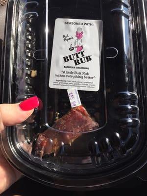 Was rib tips... Mmm