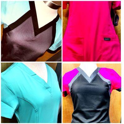 Rock the Block with our new Sanibel Stretch Colorblock top! It has stretch side panels and matches with both our Spring and Core Colors!