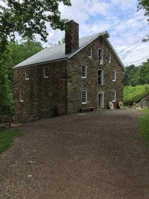 Cooper's Gristmill was built in 1926. It is the only water-restored powered mill in NJ