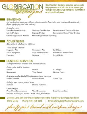 Glorification Designs