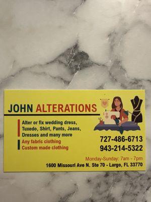 John Alterations