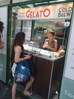 Italian Gelato and Cold Brew Coffee!