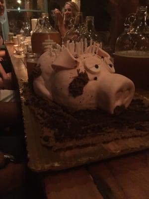 "Pig in Mud" cake by Imagicakes