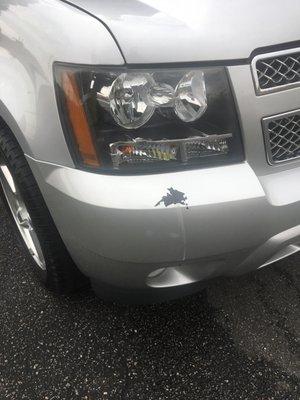 I follow instructions before you know it my SUV derailed from tracks inside tunnel damage my rim, bumper and headlight. Owner not responsibl