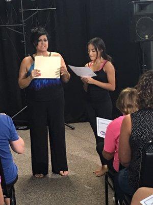 Awards for recognition to all our campers! A job well done...