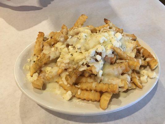 Greek fries. The feta was so good!