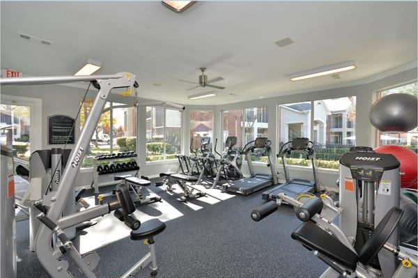 Newly upgraded Fitness Center