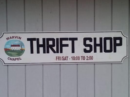 Marvin Chapel Thrift Shop