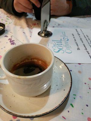 Double espresso, for here :)