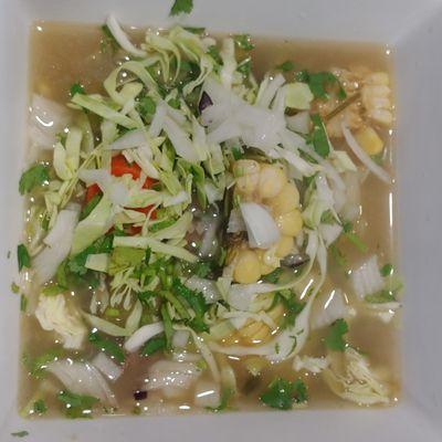 Yum,, deliciuos chicken soup