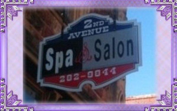 Salon sign