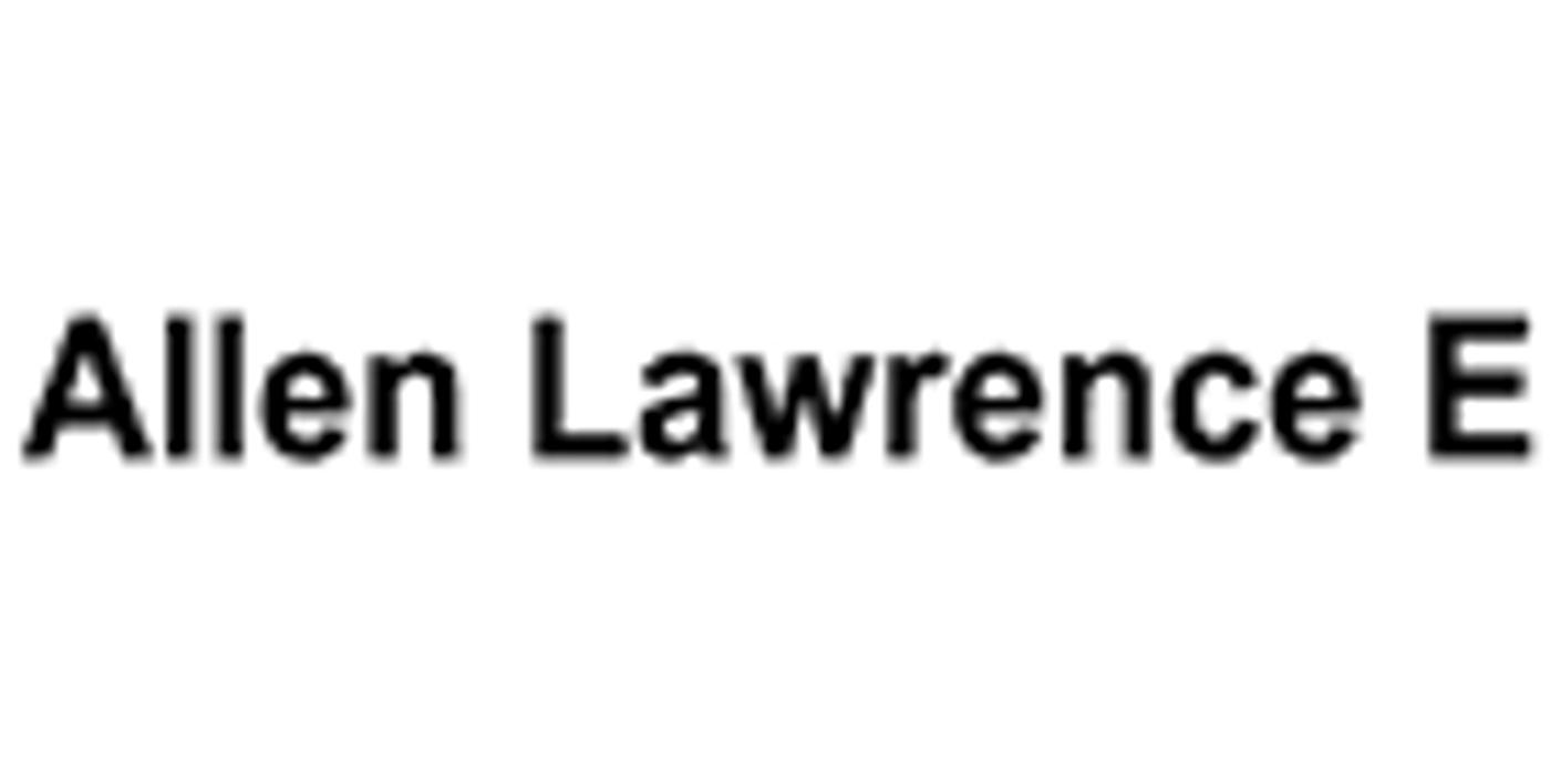 Allen Lawrence E