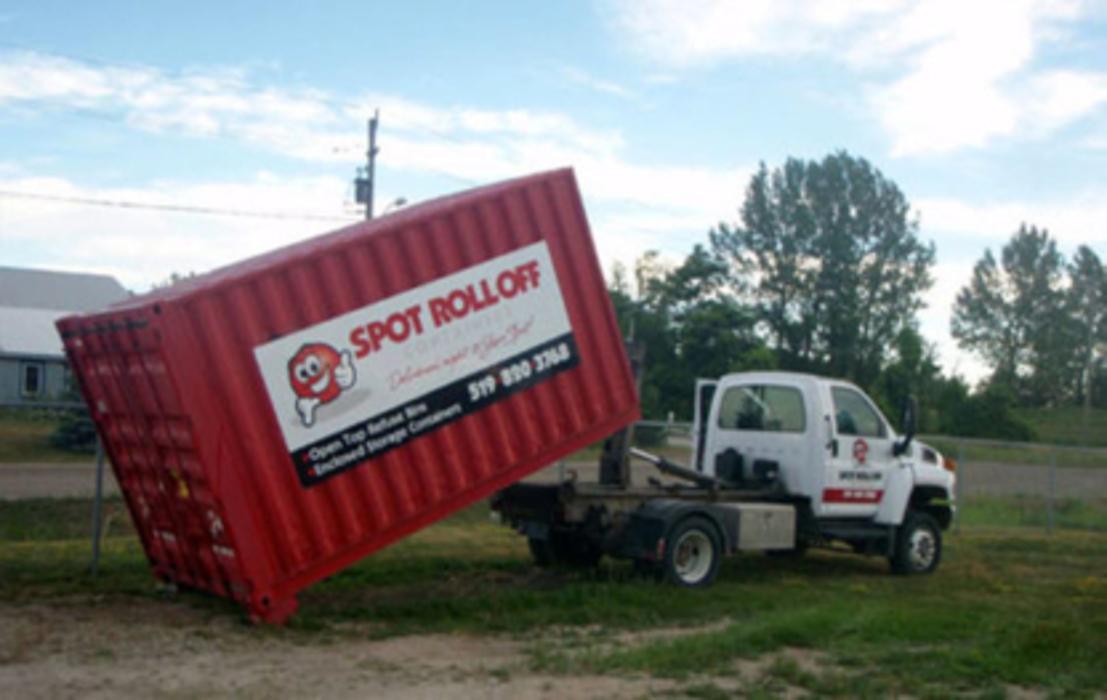 Spot Roll-Off Containers