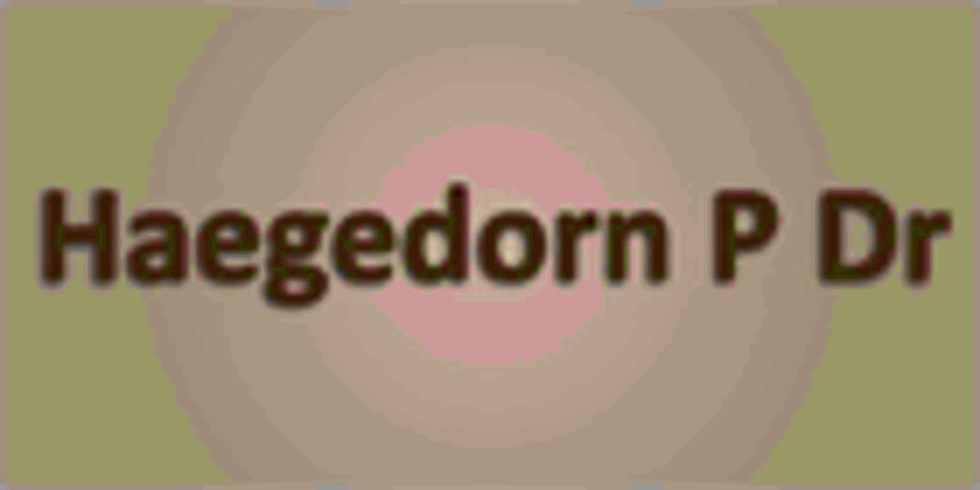 Haegedorn P Dr