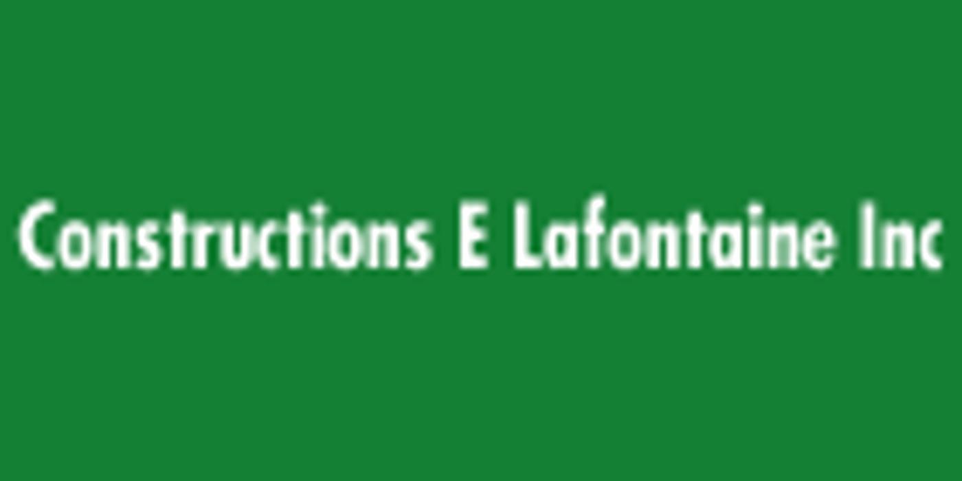 Constructions E Lafontaine Inc