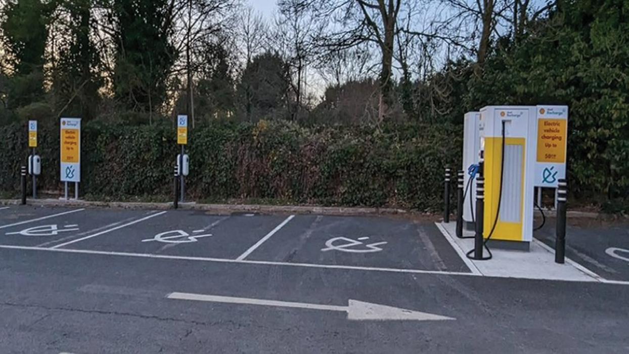 Shell Recharge Charging Station