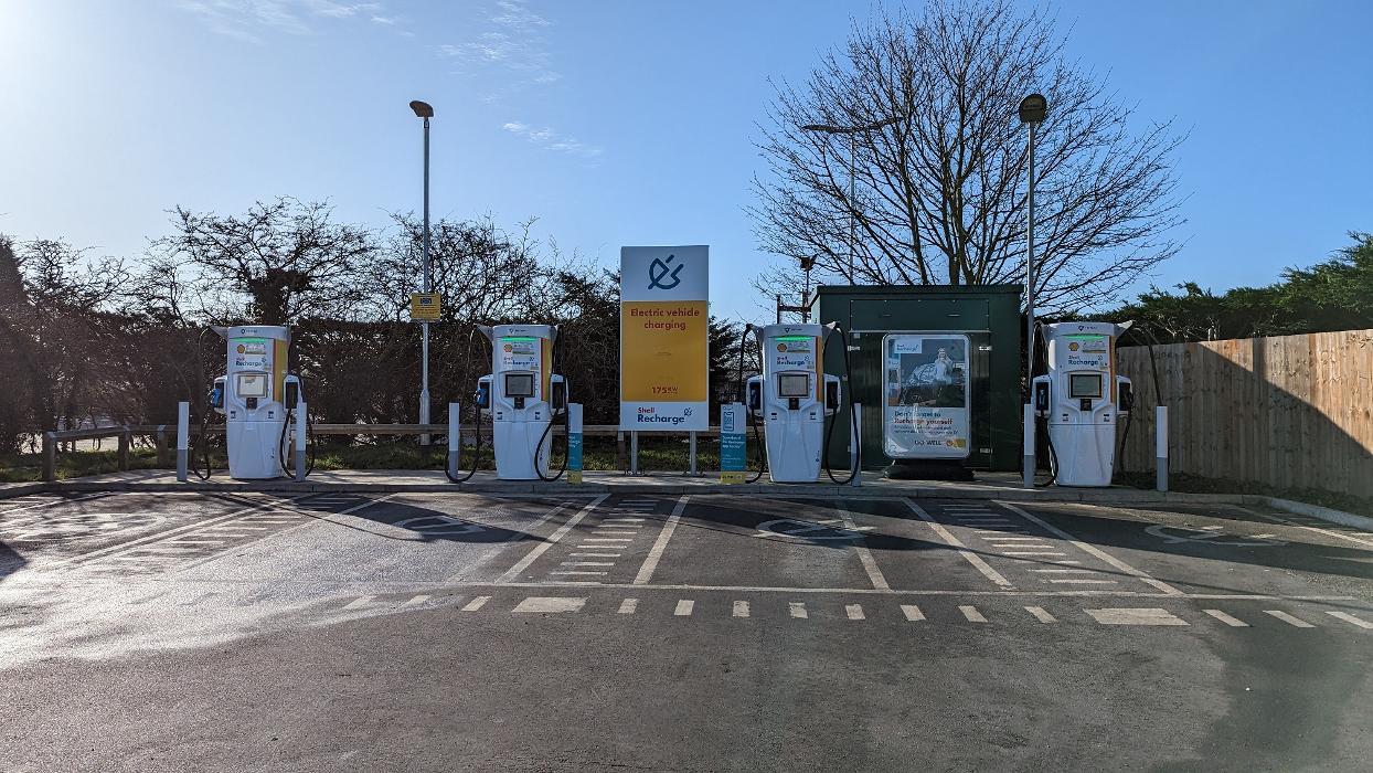 Shell Recharge Charging Station