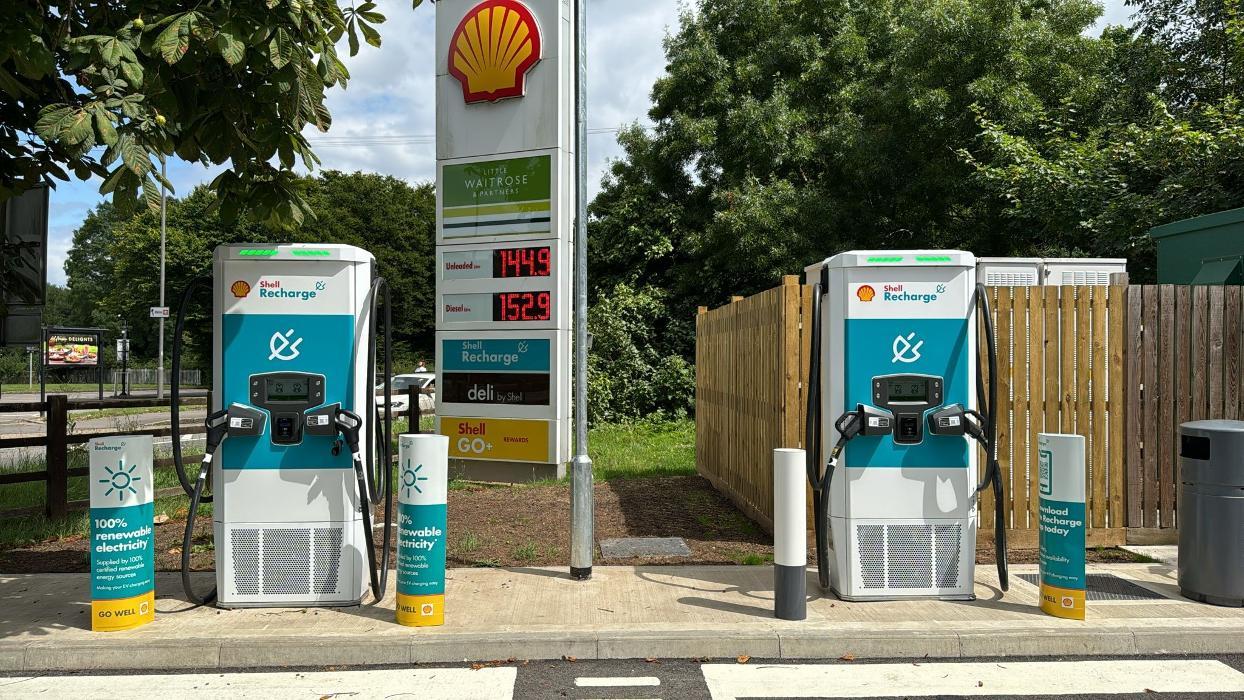 Shell Recharge Charging Station