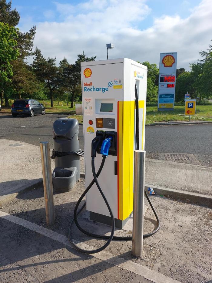 Shell Recharge Charging Station
