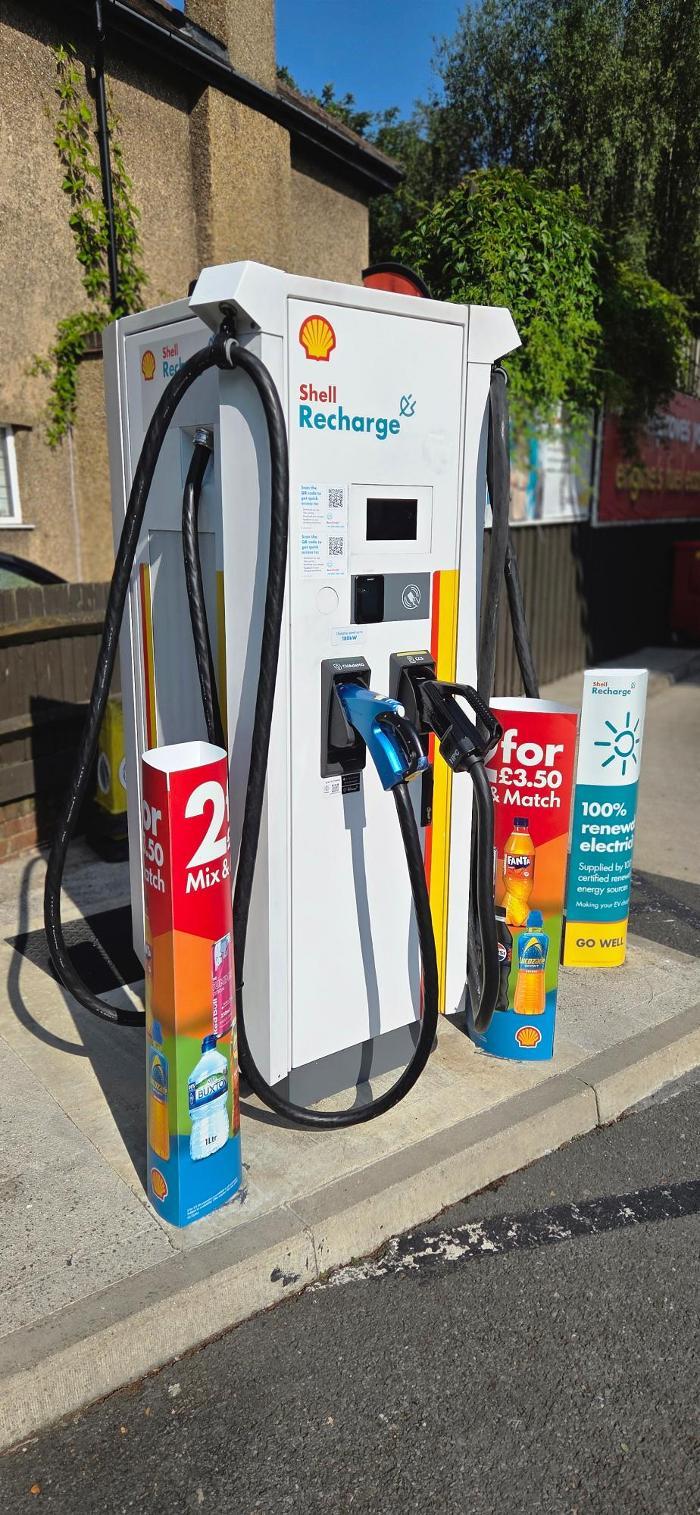 Shell Recharge Charging Station