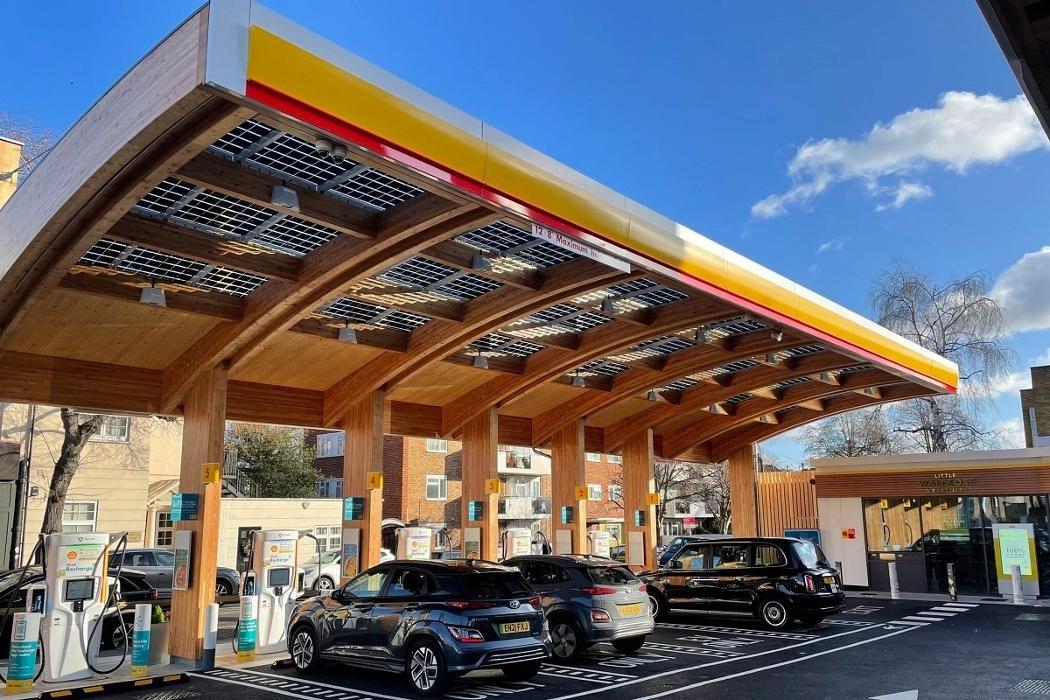 Shell Recharge Charging Station