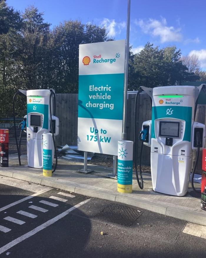 Shell Recharge Charging Station