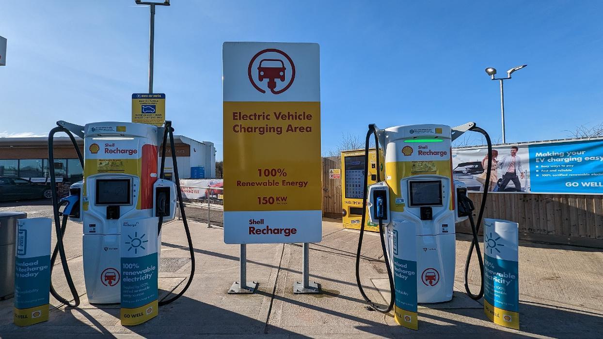 Shell Recharge Charging Station