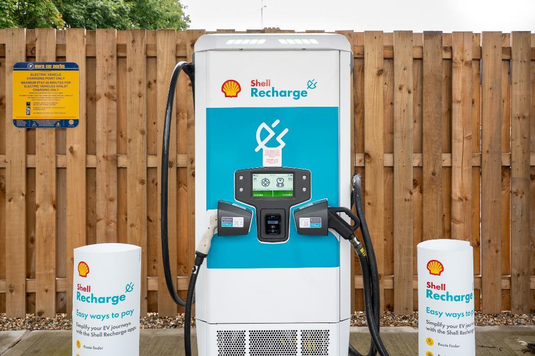 Shell Recharge Charging Station