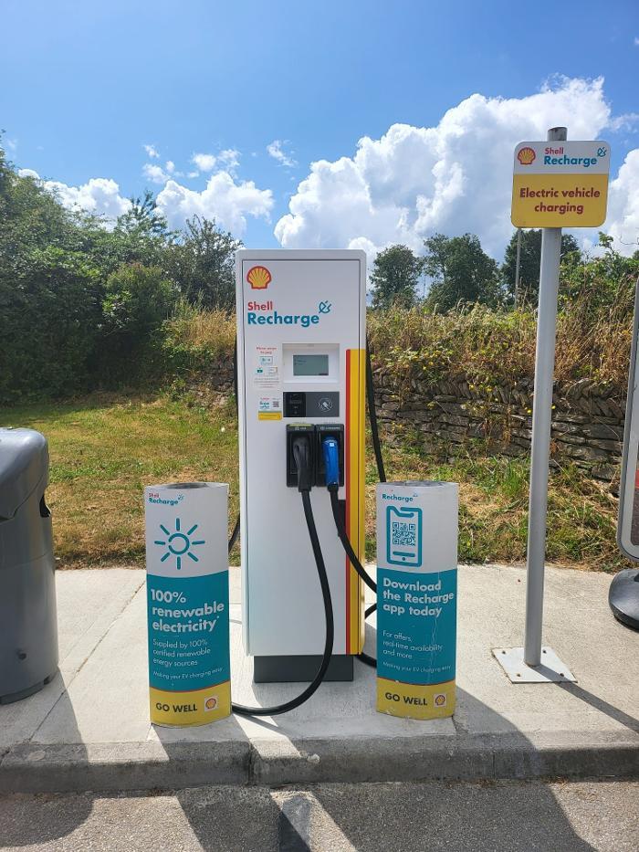 Shell Recharge Charging Station