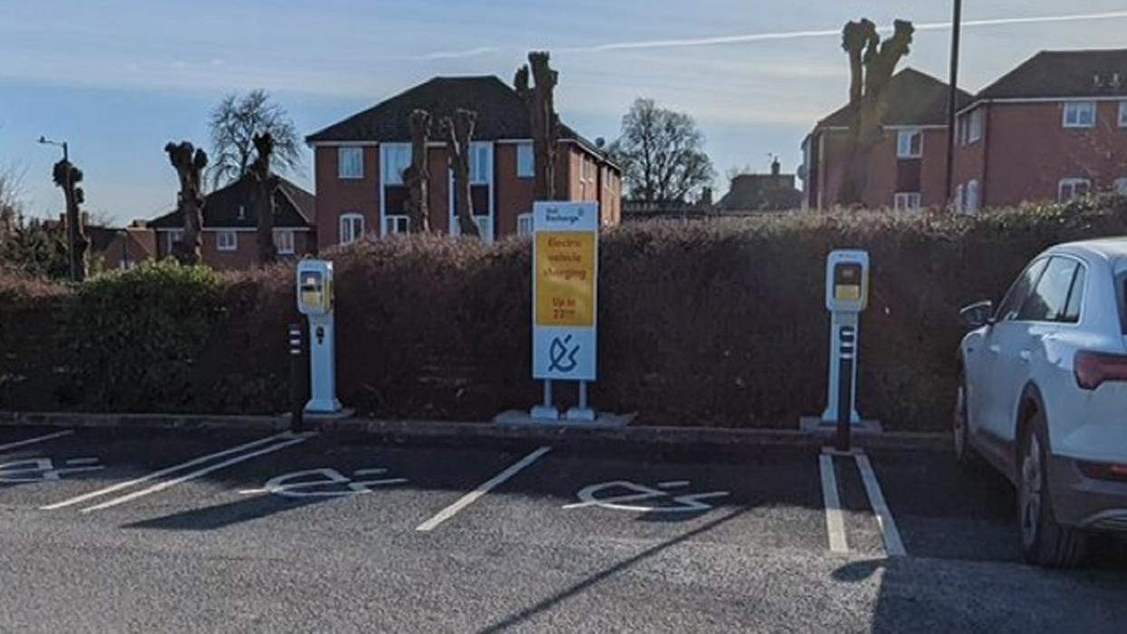 Shell Recharge Charging Station