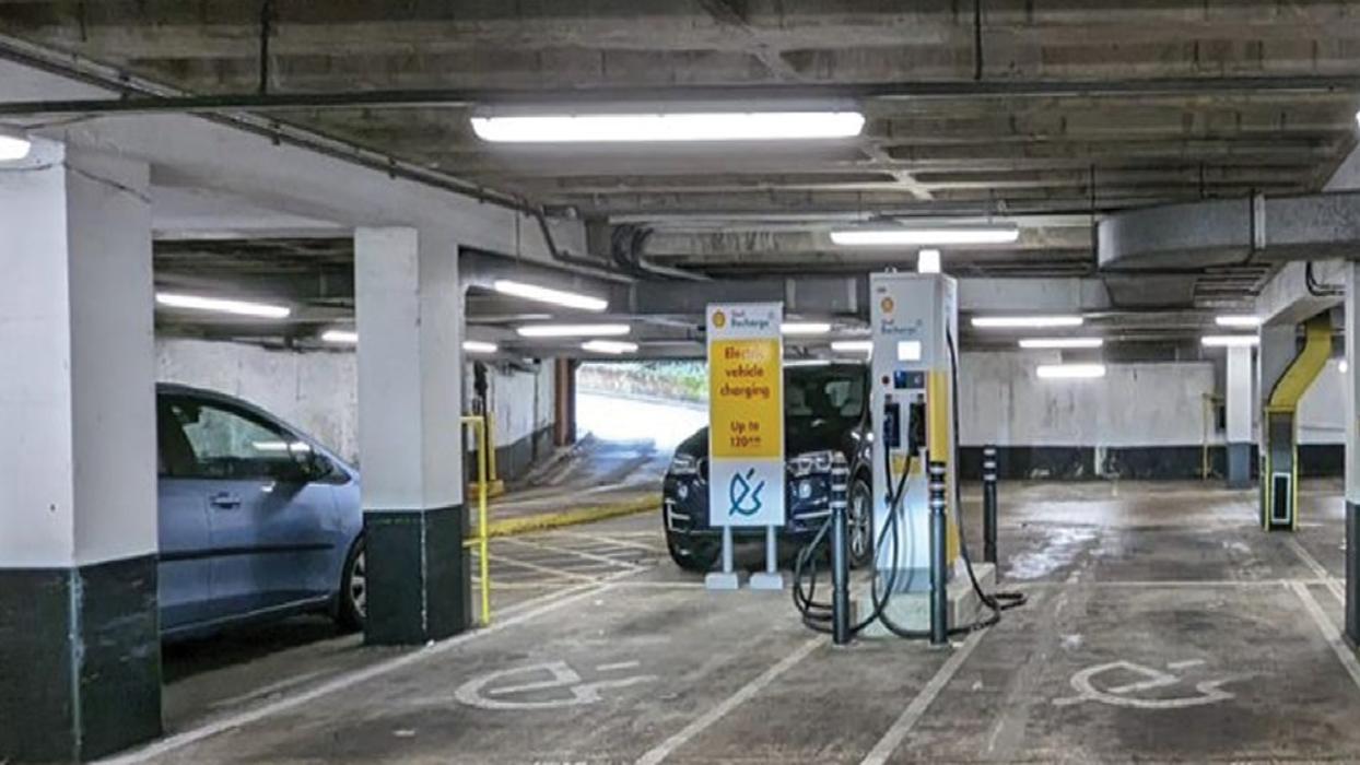 Shell Recharge Charging Station