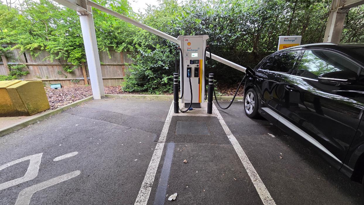 Shell Recharge Charging Station