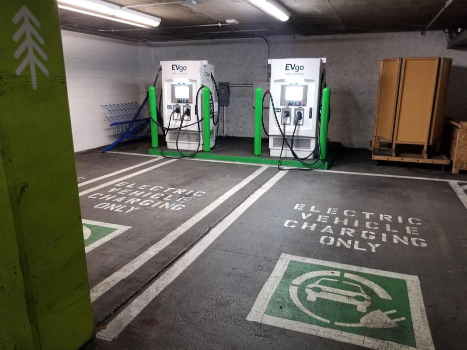 EVgo Car Charging Station