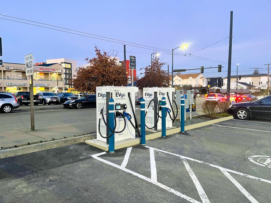 EVgo Car Charging Station